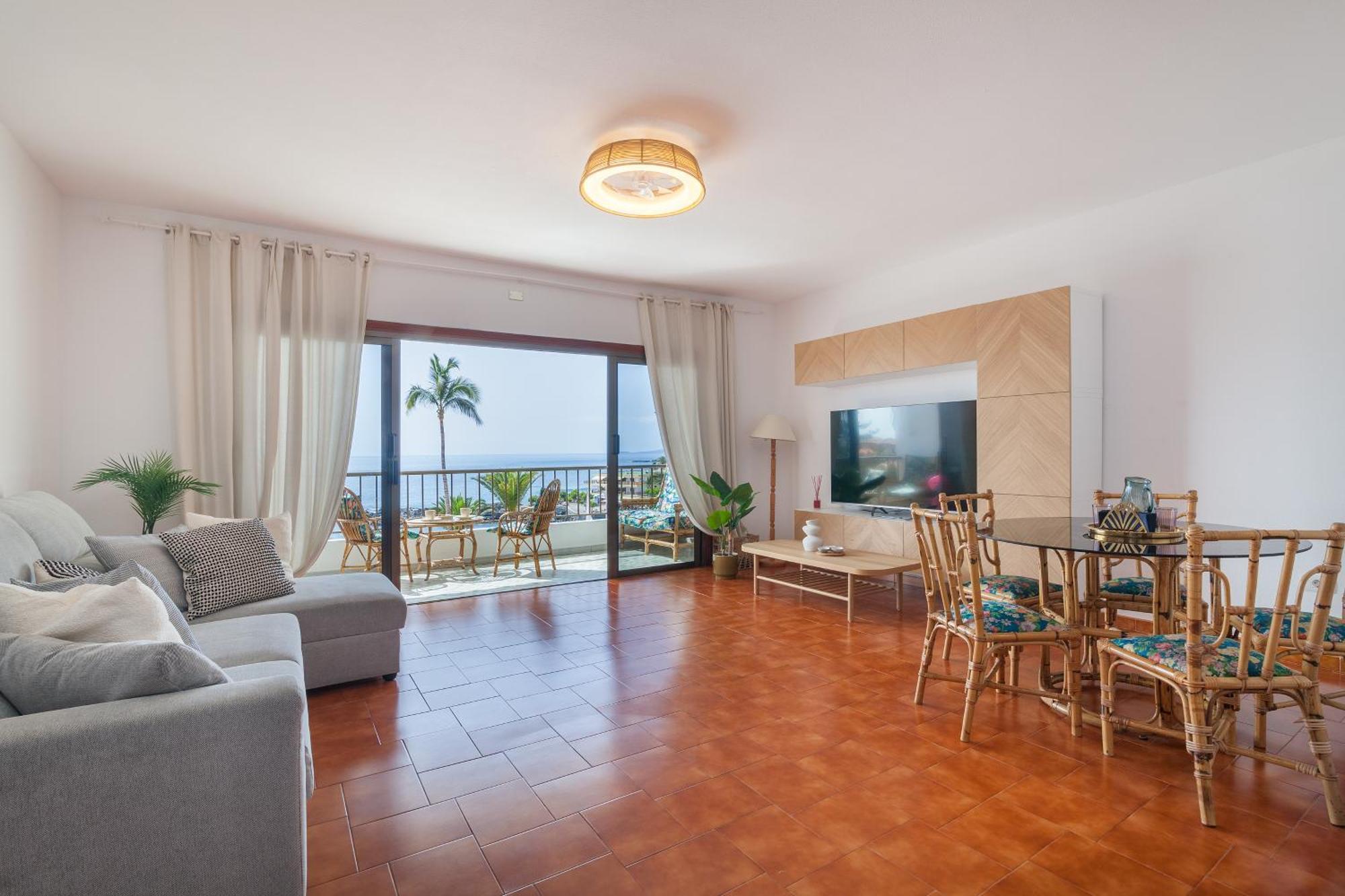 Casa De Franco - Ocean View, Terrace, Balcony, 50M From Playa La Arena, Fibre Net Apartment Puerto de Santiago  Ngoại thất bức ảnh