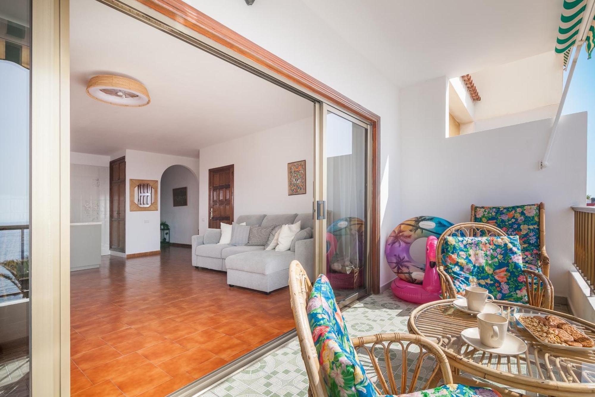 Casa De Franco - Ocean View, Terrace, Balcony, 50M From Playa La Arena, Fibre Net Apartment Puerto de Santiago  Ngoại thất bức ảnh